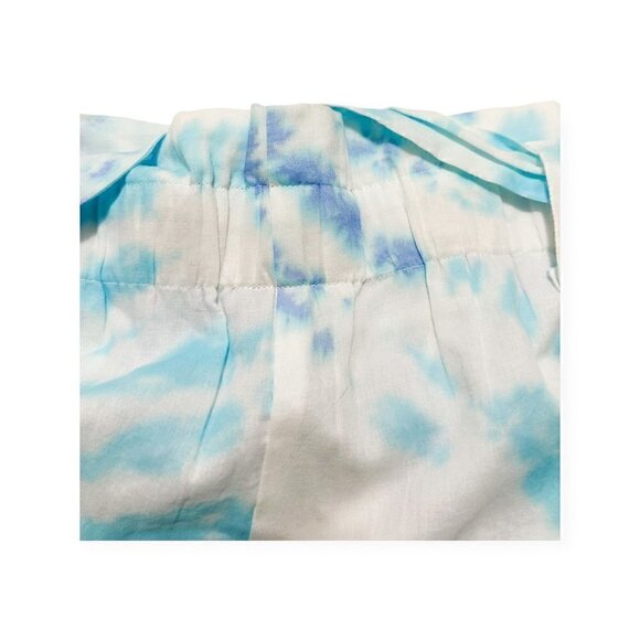 New with tag, Juliet Dunn Mirror-Detailed Tie-Dyed Cotton Shorts Size 2 (US 6/8) - Picture 11 of 15